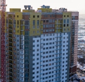 Ход строительства дома секция 2а,2б,2в в ЖК Астон. Шесть звёзд -