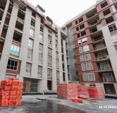 Ход строительства дома 5 в ЖК Дом на Советской -