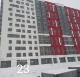 Ход строительства дома 1 в ЖК Молоко и Мед -