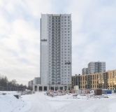 Ход строительства дома 5.3.1 в ЖК Окла -