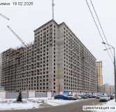 Ход строительства дома 9, корпус 2 в ЖК Цивилизация на Неве -