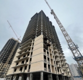 Ход строительства дома № 4.10 в Жилой Парк Сокольники -