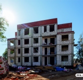 Ход строительства дома 1.3 в ЖК Рязанка Грин -