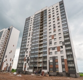 Ход строительства дома секция Г в ЖК Новая Дема -