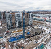 Ход строительства дома 5/1, 2 этап в ЖК Дивные дали -