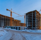 Ход строительства дома 30 в ЖК Город оружейников -