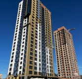 Ход строительства дома 2 в ЖК Салют -