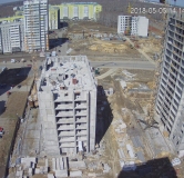 Ход строительства дома 30 в ЖК Парковый -