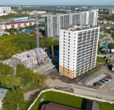 Ход строительства дома 1, 1 этап в ЖК Новый Парк -