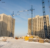 Ход строительства дома 1.3.1, секции Д,Е,Ж в ЖК Новая Дема -