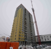 Ход строительства дома № 2, ГП-72.212 в ЖК Прео -