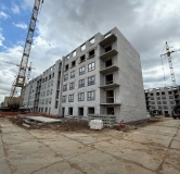 Ход строительства дома 2.1 в ЖК Царево City -