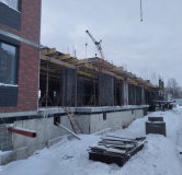 Ход строительства дома 17, секция 1 в ЖК Орловский -