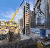 Ход строительства дома 1 в ЖК Федерация -
