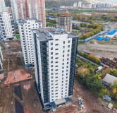 Ход строительства дома 7, строение 2 в ЖК КБС Берег -