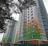 Ход строительства дома 8 в ЖК Атмосфера -