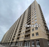 Ход строительства дома Литер 27 в ЖК Дыхание -