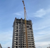 Ход строительства дома 7.5 в ЖК Паруса -