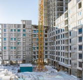 Ход строительства дома № 73 в ЖК По ул. Тимофея Чаркова -