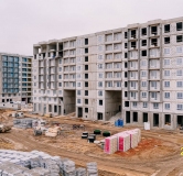 Ход строительства дома корпус 1 в ЖК Кинопарк -