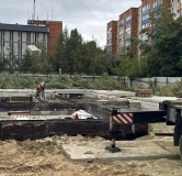 Ход строительства дома 28 в ЖК Астра -