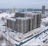 Ход строительства дома 5 в ЖК Гренландия -