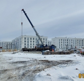 Ход строительства дома корпус 1, квартал 1 в ЖК Дубровский -