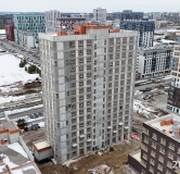 Ход строительства дома № 20, корпус 1 (A) в ЖК Отличие -