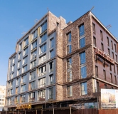 Ход строительства дома 110 в ЖК Кастура Таун -