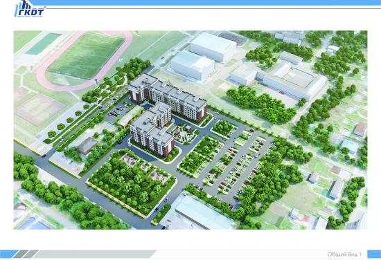 Дом № 1Б поз.1 в ЖК По ул. Фучика