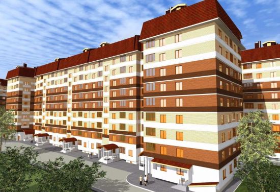 Дом № 147А в ЖК Городок Нефтяников