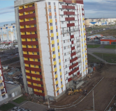 Ход строительства дома 7 в ЖК 147 микрорайон -