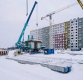 Ход строительства дома 31 в ЖК Новое Колпино -