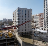 Ход строительства дома Литер 1.1 в ЖК Патрики -