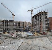Ход строительства дома 39, секция С1, С7, С8 в ЖК Три Девятых -