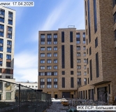 Ход строительства дома 5Б, 2 этап в ЖК ЛСР.Большая Охта -