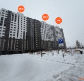 Ход строительства дома 25 в ЖК Авиатоr -