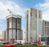 Ход строительства дома 91, 1 этап в ЖК Эволюция -