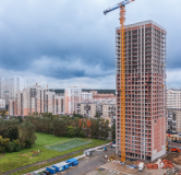 Ход строительства дома 1 в ЖК Графит (Grafit) -