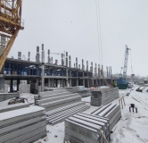 Ход строительства дома 47б, секция Б в ЖК Южный сити -