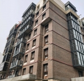 Ход строительства дома 135 в ЖК Сливки -