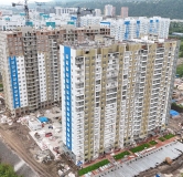 Ход строительства дома Корпус 2, 2 этап в ЖК Тихие зори -