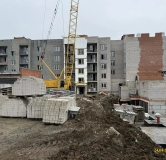 Ход строительства дома 2/3, секция Б в ЖК Микрорайон №9 -
