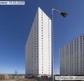 Ход строительства дома корпус 2.2 в ЖК Октябрьская Набережная -