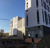 Ход строительства дома 3 в ЖК Лугометрия -