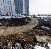 Ход строительства дома 12 в ЖК Никс Лайн на Блюхера -