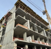 Ход строительства дома 14 в Клубный дом О4 -