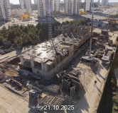 Ход строительства дома 12 в ЖК Прео-8 -