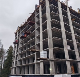 Ход строительства дома 35 в ЖК Гулливер -