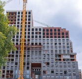 Ход строительства дома 1 в ЖК 1712 -